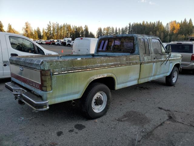 1FTHX25L9FKB17800 - 1985 FORD F-250 BLUE photo 3