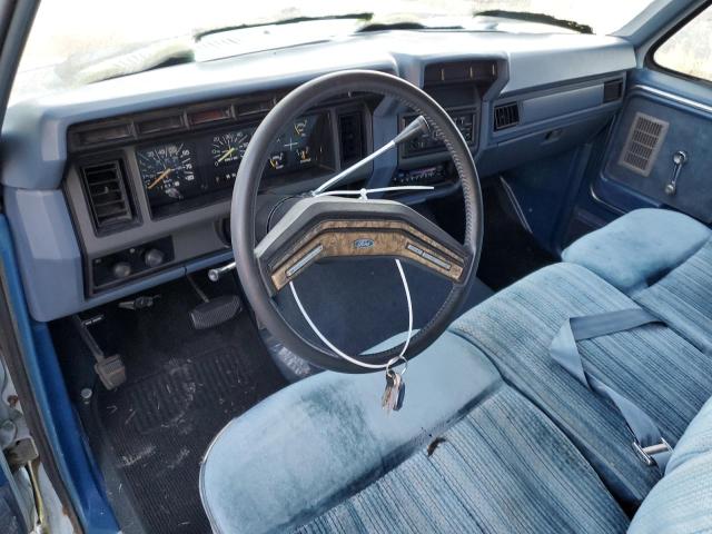 1FTHX25L9FKB17800 - 1985 FORD F-250 BLUE photo 8