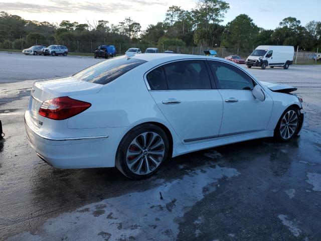 KMHGC4DH9DU233799 - 2013 HYUNDAI GENESIS 5.0L WHITE photo 3