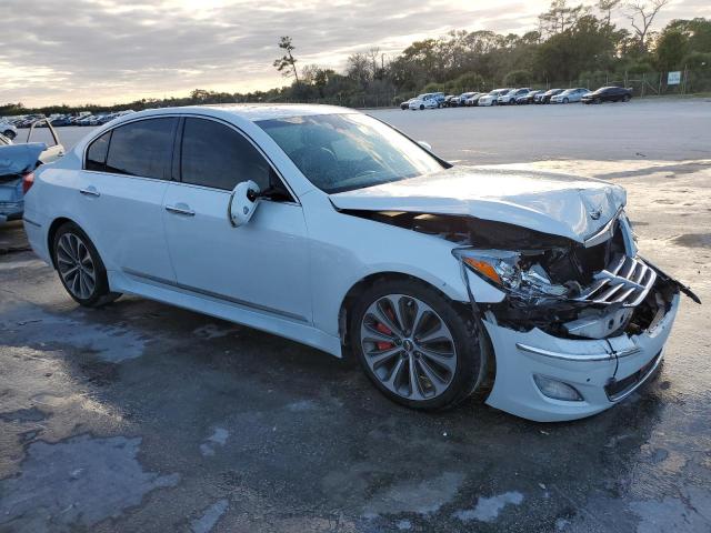 KMHGC4DH9DU233799 - 2013 HYUNDAI GENESIS 5.0L WHITE photo 4