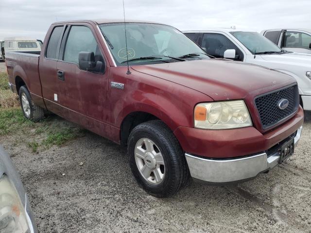 1FTRX12W14NA16176 - 2004 FORD F150 MAROON photo 4