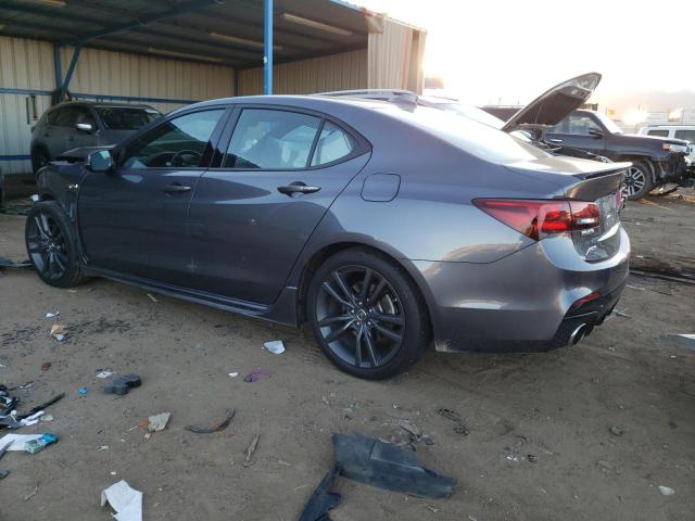 19UUB3F66JA002549 - 2018 ACURA TLX TECH+A GRAY photo 2