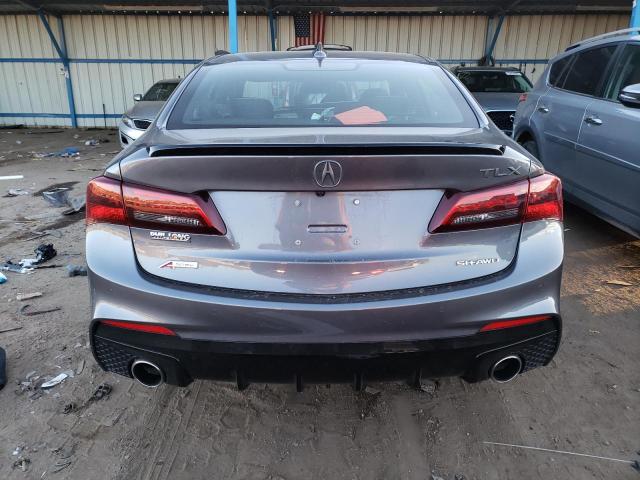 19UUB3F66JA002549 - 2018 ACURA TLX TECH+A GRAY photo 6