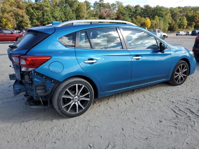 4S3GTAT62H3711642 - 2017 SUBARU IMPREZA LIMITED BLUE photo 3