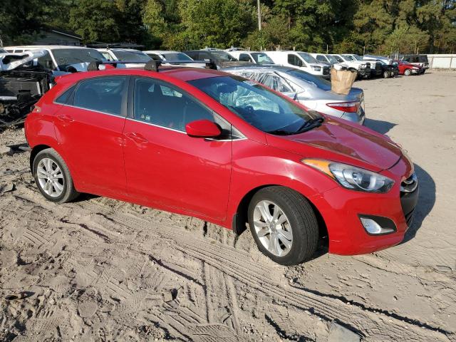 KMHD35LE1DU107615 - 2013 HYUNDAI ELANTRA GT RED photo 4