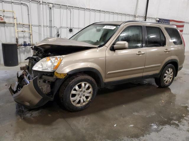 JHLRD78915C008009 - 2005 HONDA CR-V SE GOLD photo 1