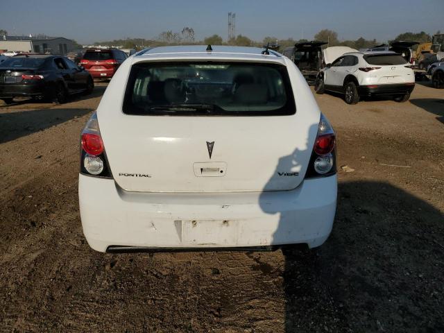 5Y2SP67819Z437369 - 2009 PONTIAC VIBE WHITE photo 6