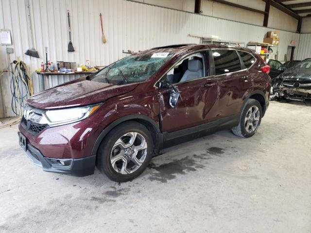 7FARW2H88KE060502 - 2019 HONDA CR-V EXL BURGUNDY photo 1