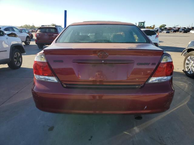 4T1BE32K05U036776 - 2005 TOYOTA CAMRY LE BURGUNDY photo 6