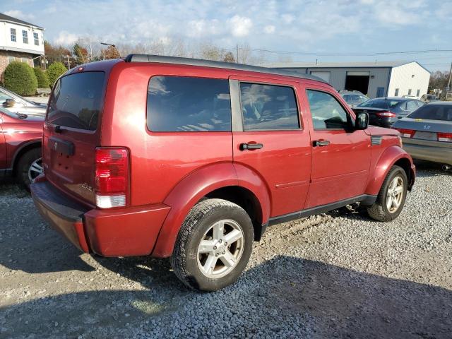 1D8GU28K87W663460 - 2008 DODGE NITRO SXT RED photo 3