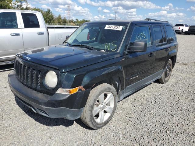 1C4NJPFA6DD146459 - 2013 JEEP PATRIOT LATITUDE BLACK photo 1