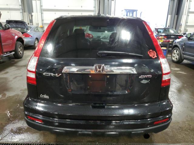 5J6RE4H75BL100947 - 2011 HONDA CR-V EXL BLACK photo 6