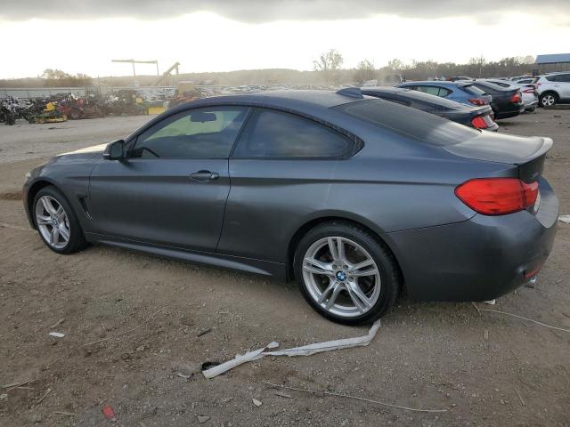 WBA3R5C51FK372500 - 2015 BMW 435 XI GRAY photo 2