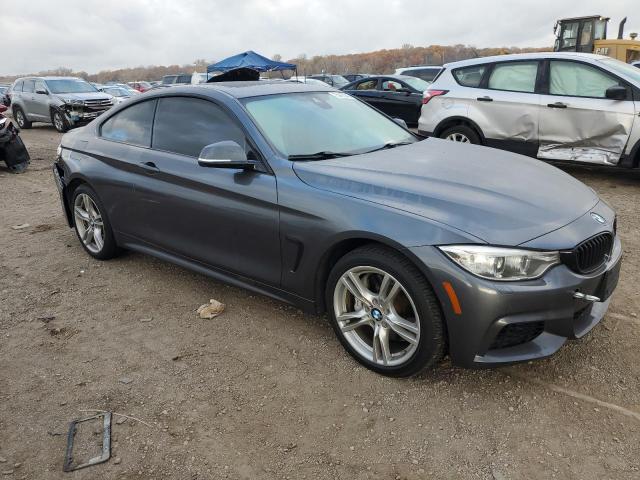 WBA3R5C51FK372500 - 2015 BMW 435 XI GRAY photo 4