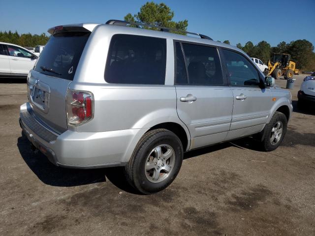 5FNYF28407B034407 - 2007 HONDA PILOT EX SILVER photo 3