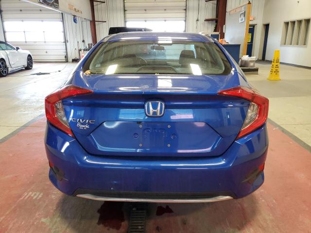 2HGFC2F61KH511872 - 2019 HONDA CIVIC LX BLUE photo 6