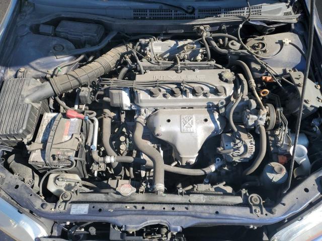 JHMCG56652C033237 - 2002 HONDA ACCORD EX BLUE photo 11