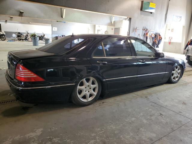 WDBNG83J14A398788 - 2004 MERCEDES-BENZ S 430 4MATIC BLACK photo 3