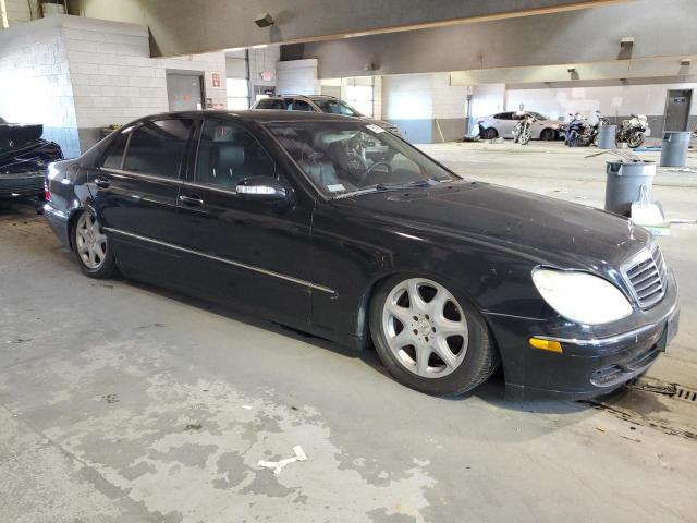 WDBNG83J14A398788 - 2004 MERCEDES-BENZ S 430 4MATIC BLACK photo 4