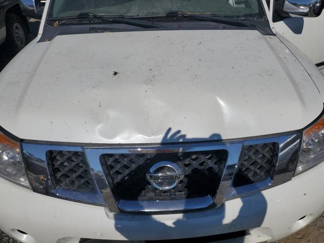 5N1AA0NC2DN611124 - 2013 NISSAN ARMADA SV WHITE photo 12