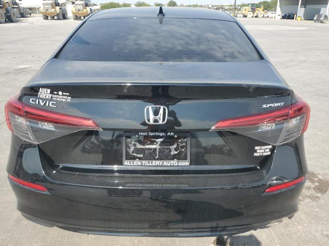 2HGFE2F5XRH502745 - 2024 HONDA CIVIC SPORT BLACK photo 6