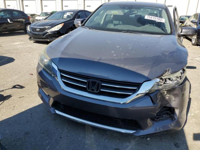 1HGCR2F81FA117313 - 2015 HONDA ACCORD EXL GRAY photo 5