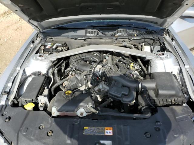 1ZVBP8EM9E5229668 - 2014 FORD MUSTANG SILVER photo 11