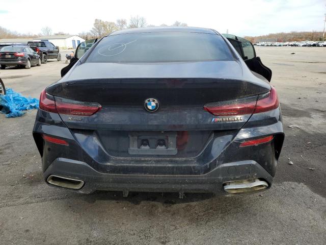 WBAGV8C09LCE52607 - 2020 BMW M850XI BLUE photo 6