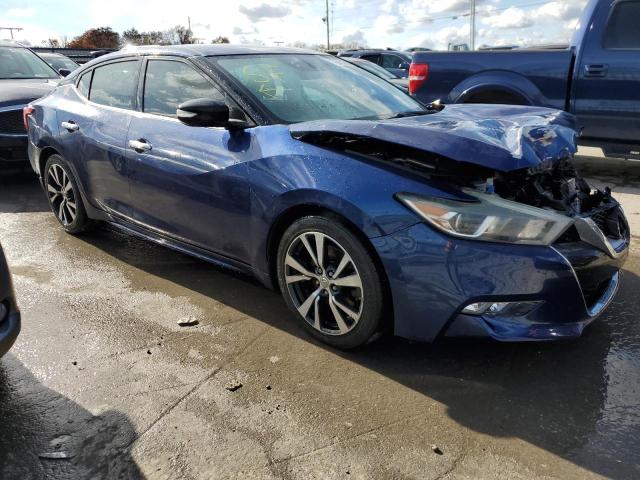 1N4AA6AP3GC389702 - 2016 NISSAN MAXIMA 3.5S BLUE photo 4