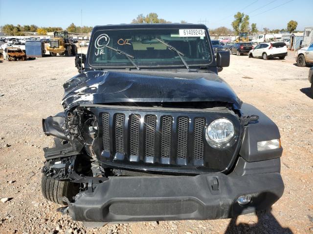 1C4HJXAG8NW255715 - 2022 JEEP WRANGLER SPORT BLACK photo 5