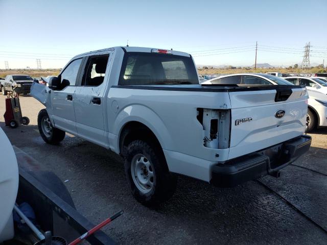 1FTEW1E46KFA22283 - 2019 FORD F150 SUPERCREW WHITE photo 2