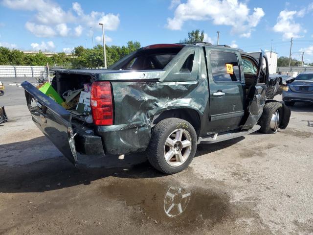 3GNMCFE03DG347934 - 2013 CHEVROLET AVALANCHE LT GREEN photo 3