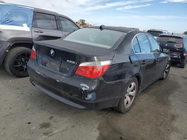 WBANE53536CK84918 - 2006 BMW 525 I BLACK photo 3