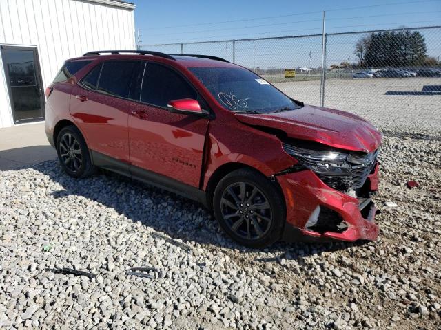 2GNAXMEV5N6140076 - 2022 CHEVROLET EQUINOX RS RED photo 4