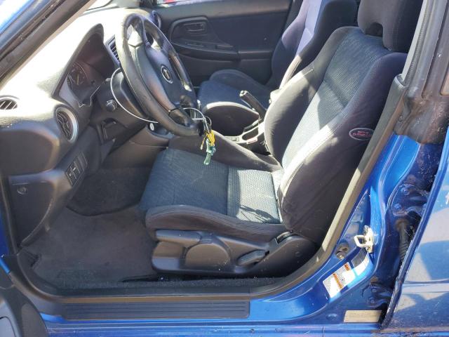 JF1GD29672G504549 - 2002 SUBARU IMPREZA WRX BLUE photo 7