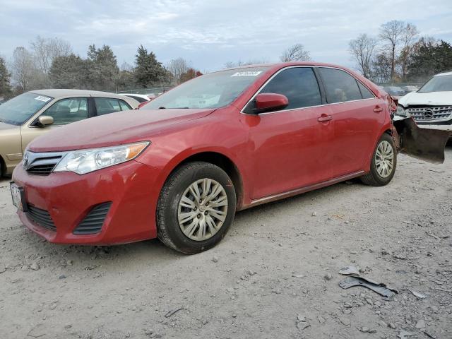 4T1BF1FK6CU542055 - 2012 TOYOTA CAMRY BASE RED photo 1