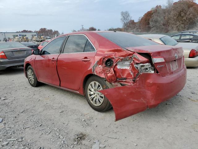 4T1BF1FK6CU542055 - 2012 TOYOTA CAMRY BASE RED photo 2