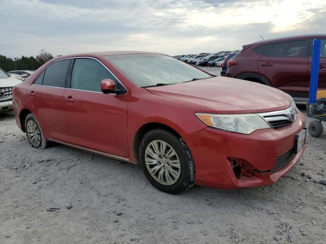 4T1BF1FK6CU542055 - 2012 TOYOTA CAMRY BASE RED photo 4