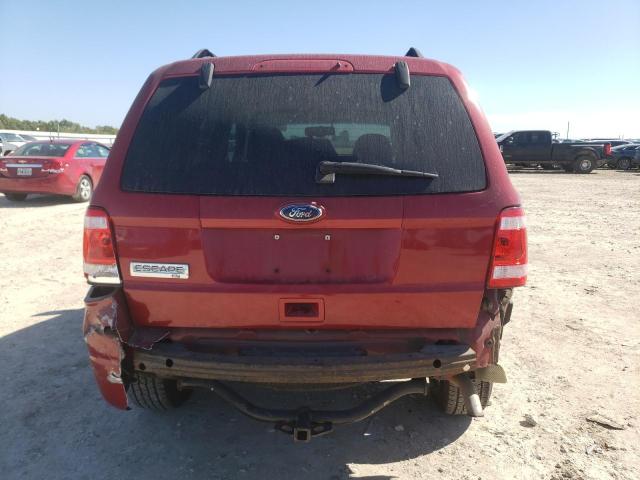 1FMCU0D7XAKB78556 - 2010 FORD ESCAPE XLT RED photo 6