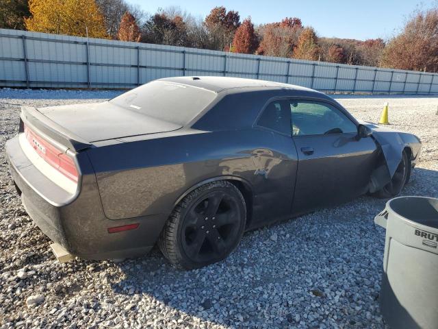 2C3CDYBT2EH185330 - 2014 DODGE CHALLENGER R/T GRAY photo 3