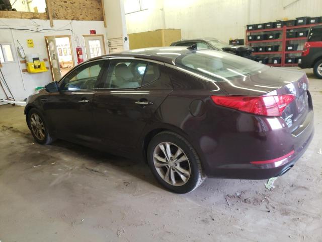 5XXGN4A75CG018497 - 2012 KIA OPTIMA EX MAROON photo 2