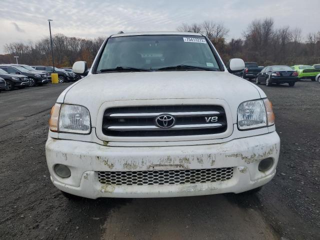 5TDBT48A73S157725 - 2003 TOYOTA SEQUOIA LIMITED WHITE photo 5