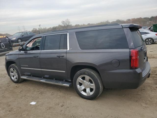 1GNSCHKC8JR208699 - 2018 CHEVROLET SUBURBAN C1500 LT GRAY photo 2