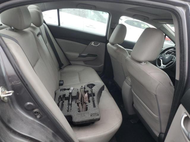 2HGFB2F9XFH512084 - 2015 HONDA CIVIC EXL ნაცრისფერი ფოტო 10