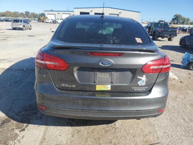 1FADP3J23GL324573 - 2016 FORD FOCUS TITANIUM GRAY photo 6