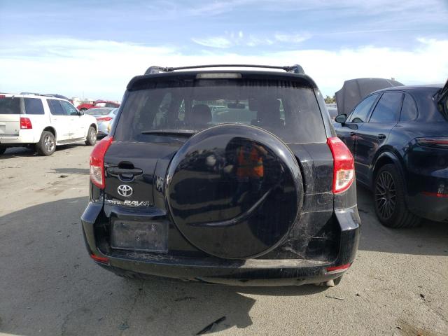 JTMZD33V886057480 - 2008 TOYOTA RAV4 BLACK photo 6