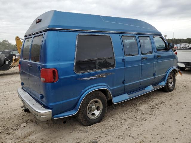 2B6HB11Y7WK122017 - 1998 DODGE RAM VAN B1500 BLUE photo 3