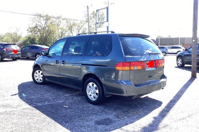 5FNRL18623B102547 - 2003 HONDA ODYSSEY EX BLUE photo 3