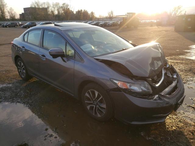 19XFB2F85EE208175 - 2014 HONDA CIVIC EX GRAY photo 4