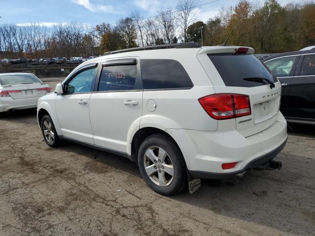 3D4PG1FG0BT528036 - 2011 DODGE JOURNEY MAINSTREET WHITE photo 2